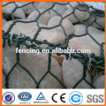 Malha hexagonal revestida de PVC Gabion Baskets